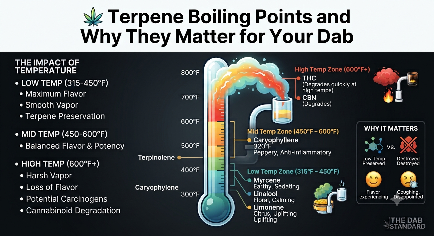 Terpene Boiling Points and Why They Matter for Your Dab