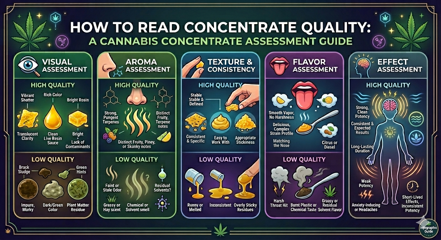 How to Read Concentrate Quality Like a Professional